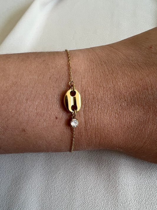 Bracelet Graine de café